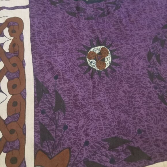 Celtic Sufi Art aSarong!Rising suns toronto deadstock boutique sarong! - Picture 12 of 16